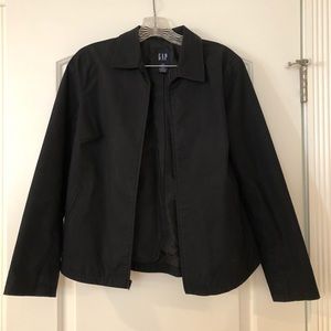 Black GAP jacket with zipper